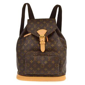 Louis Vuitton Monogram Montsouris GM Backpack M51135 MI1906 NQ01169